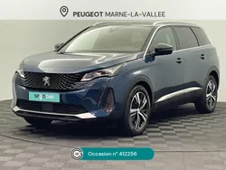 Bleu Utilisé 2021 Peugeot 5008 GT Monospace | 26 980 € (Prix juste)