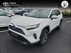 Gris acier métallisé Occasion 2024 Toyota RAV4 Hybrid Lounge SUV | 39 900 € (Prix juste)
