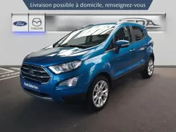 Bleu Utilisé 2020 Ford Ecosport Titanium SUV | 13 990 € (Prix juste)