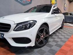 Blanc Occasion 2016 Mercedes C180 AMG line Break | 18 990 € (Bon prix)