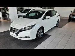 Blanc Utilisé 2021 Nissan Leaf Acenta Citadine | 14 790 € (Prix juste)