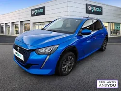 Bleu Utilisé 2022 Peugeot e-208 Citadine | 17 199 € (Bon prix)