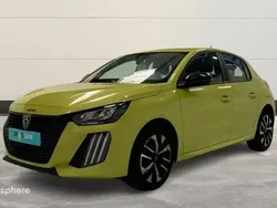 Jaune Utilisé 2024 Peugeot 208 Active Citadine | 16 799 € (Prix juste)