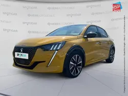 Jaune Utilisé 2021 Peugeot e-208 GT Citadine | 15 999 € (Prix juste)