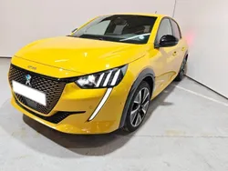 Jaune Utilisé 2021 Peugeot e-208 GT Citadine | 15 490 € (Prix juste)