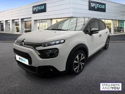 Blanc Utilisé 2022 Citroën C3 PureTech Citadine | 13 690 € (Prix juste)