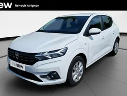 Blanc Utilisé 2022 Dacia Sandero Comfort Citadine | 15 999 € (Prix juste)