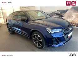 Bleu navarre métallisé Utilisé 2021 Audi Q3 Sportback S-Line SUV | 38 990 € (Prix juste)