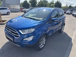 Bleu lighthning Utilisé 2018 Ford Ecosport Titanium SUV | 12 999 € (Prix juste)