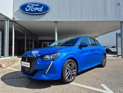 Bleu Utilisé 2021 Peugeot 208 Allure Citadine | 14 600 € (Prix juste)