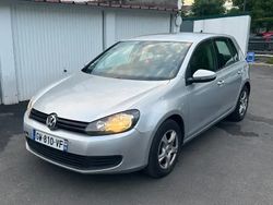 Gris Utilisé 2010 VW Golf VI Trendline Berline | 5 500 € (Prix juste)