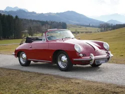 Rouge Utilisé 1962 Porsche 356 Cabriolet | 189 500 €