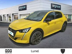 Jaune Utilisé 2021 Peugeot 208 GT Citadine | 15 970 € (Prix juste)