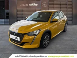 Jaune Utilisé 2021 Peugeot e-208 Active Citadine | 13 990 € (Bon prix)