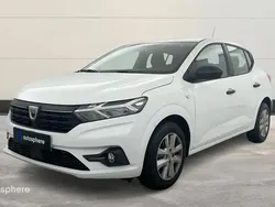 Blanc Utilisé 2021 Dacia Sandero Essentiel Citadine | 10 299 € (Prix juste)