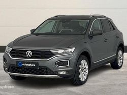 Gris Utilisé 2021 VW T-Roc R-line SUV | 29 799 € (Prix juste)