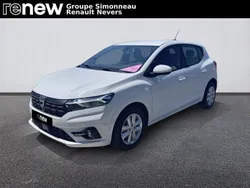 Blanc Utilisé 2022 Dacia Sandero Comfort Citadine | 13 490 € (Prix assez cher)
