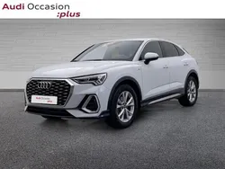 Blanc glacier métallisé Utilisé 2022 Audi Q3 S-Line SUV | 30 744 € (Prix juste)