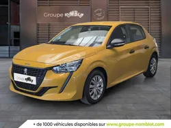 Jaune Utilisé 2021 Peugeot 208 S Citadine | 10 390 € (Prix juste)