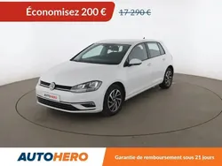 Blanc Utilisé 2018 VW Golf VII Sound Berline | 17 090 € (Bon prix)