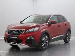 Rouge Utilisé 2019 Peugeot 3008 GT-line SUV | 20 499 € (Prix juste)