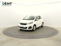Blanc Utilisé 2020 Peugeot 108 Active Citadine | 9 500 € (Prix juste)