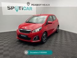 Rouge Utilisé 2022 Peugeot 108 Allure Citadine | 10 990 € (Prix juste)