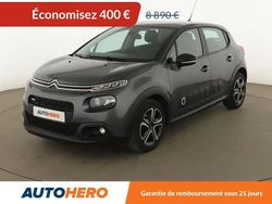 Gris Utilisé 2016 Citroën C3 PureTech Citadine | 8 490 € (Prix juste)