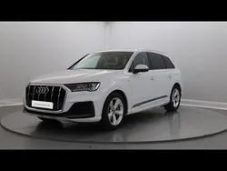 Blanc glacier métallisé Utilisé 2021 Audi Q7 S-Line SUV | 44 999 € (Super prix)