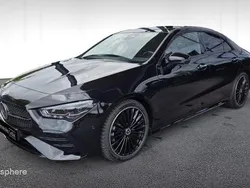 Noir Nouvelle 2024 Mercedes CLA200 AMG line Berline | 49 900 € (Prix cher)