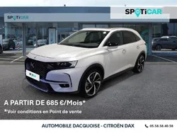 Blanc Utilisé 2020 DS Automobiles DS7 Crossback Rivoli SUV | 25 490 € (Bon prix)