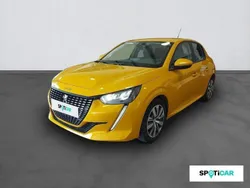 Jaune Utilisé 2020 Peugeot 208 Active Citadine | 13 200 € (Prix assez cher)