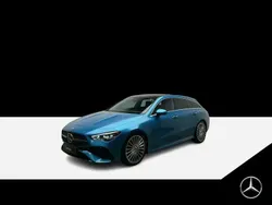 Bleu Utilisé 2024 Mercedes CLA220 Shooting Brake AMG line Break | 43 579 € (Prix cher)