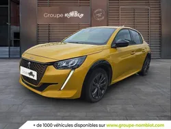 Jaune Utilisé 2022 Peugeot e-208 Citadine | 16 990 € (Prix juste)