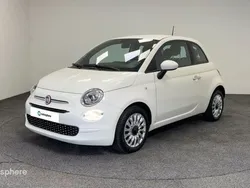 Blanc Utilisé 2021 Fiat 500 Lounge Berline | 11 299 € (Prix juste)