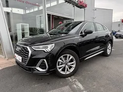 Noir mythe métallisé Utilisé 2023 Audi Q3 Sportback S-Line SUV | 41 900 € (Bon prix)