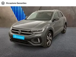 Gris indium métallisée Utilisé 2022 VW T-Roc R-line SUV | 29 900 € (Prix juste)