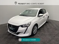 Blanc Utilisé 2021 Peugeot 208 Premium Citadine | 8 990 € (Bon prix)