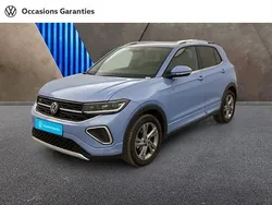 Bleu clair métallisée Utilisé 2024 VW T-Cross R-line SUV | 27 900 € (Prix juste)