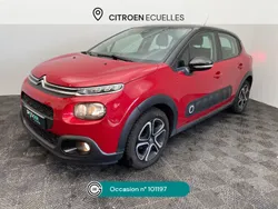 Rouge Utilisé 2020 Citroën C3 PureTech Citadine | 9 990 € (Bon prix)