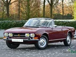 Rouge Utilisé 1970 Peugeot 504 Cabriolet | 59 900 €