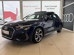 Bleu navarre métallisé Utilisé 2024 Audi A3 S-Line | 36 990 € (Prix cher)