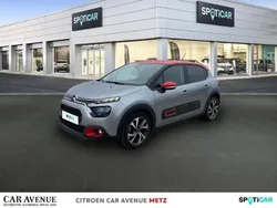 Gris acier (m) rouge aden Utilisé 2020 Citroën C3 PureTech Citadine | 10 990 € (Bon prix)