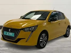 Jaune Utilisé 2022 Peugeot 208 Allure Citadine | 14 999 € (Prix juste)