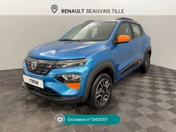 Bleu Utilisé 2021 Dacia Spring Comfort Plus Citadine | 9 490 € (Prix assez cher)