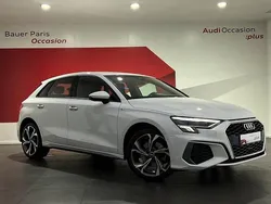 Blanc glacier métallisé Utilisé 2022 Audi A3 Sportback e-tron S-Line Berline | 30 980 € (Prix juste)
