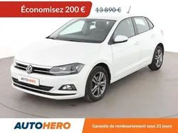 Blanc Utilisé 2020 VW Polo Citadine | 13 690 € (Prix juste)