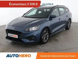Bleu Utilisé 2021 Ford Focus ST-Line Break | 14 090 € (Bon prix)