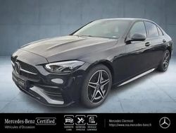 Noir obsidienne métallisé Utilisé 2025 Mercedes C220 AMG line Berline | 48 900 € (Prix assez cher)