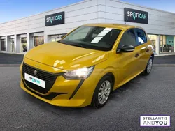 Jaune Utilisé 2020 Peugeot 208 S Citadine | 8 990 € (Bon prix)